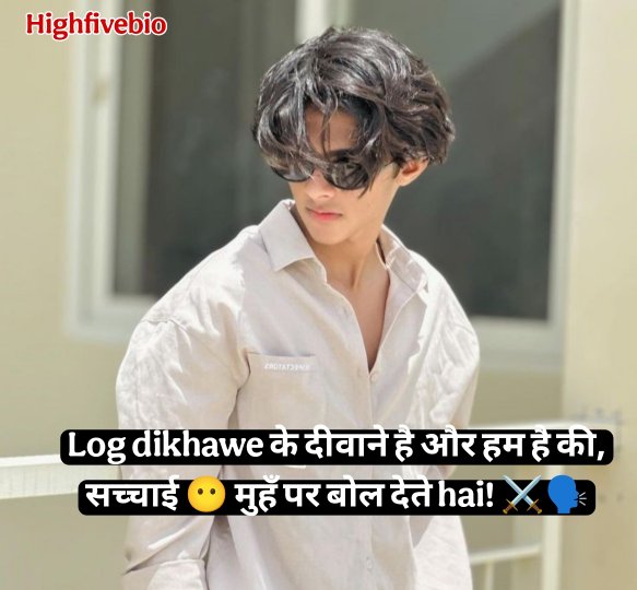 Badmashi Bio For Instagram