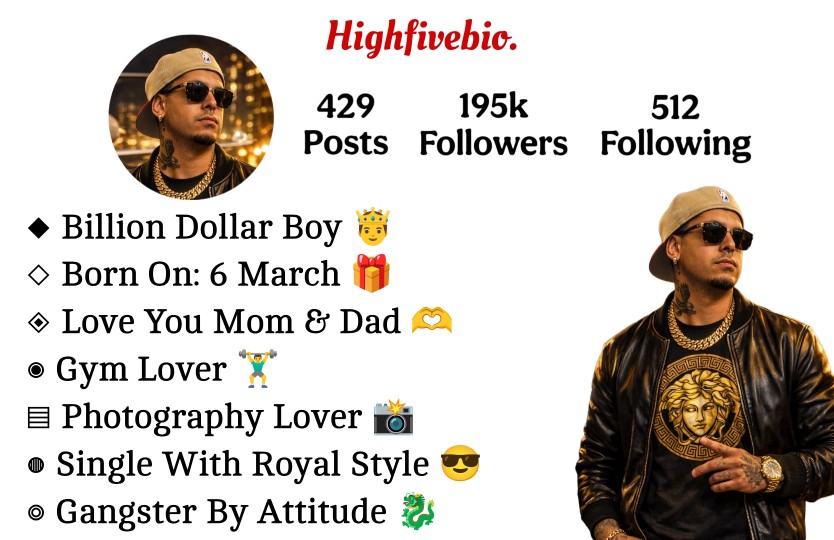 Gangster Bio For Instagram