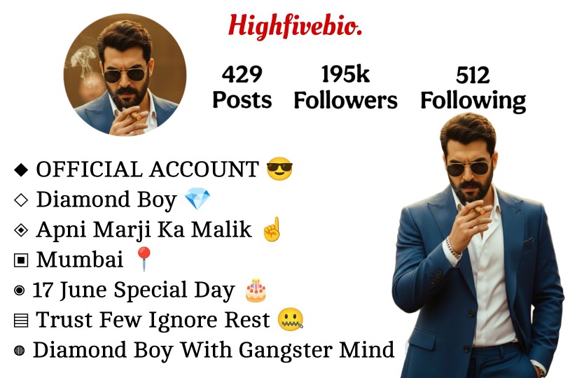 Gangster Bio For Instagram