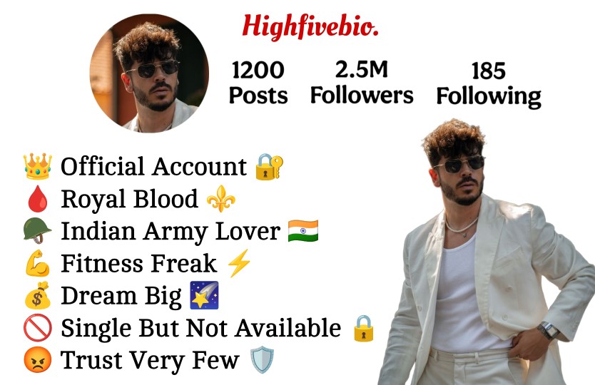 Instagram Bio For Boys