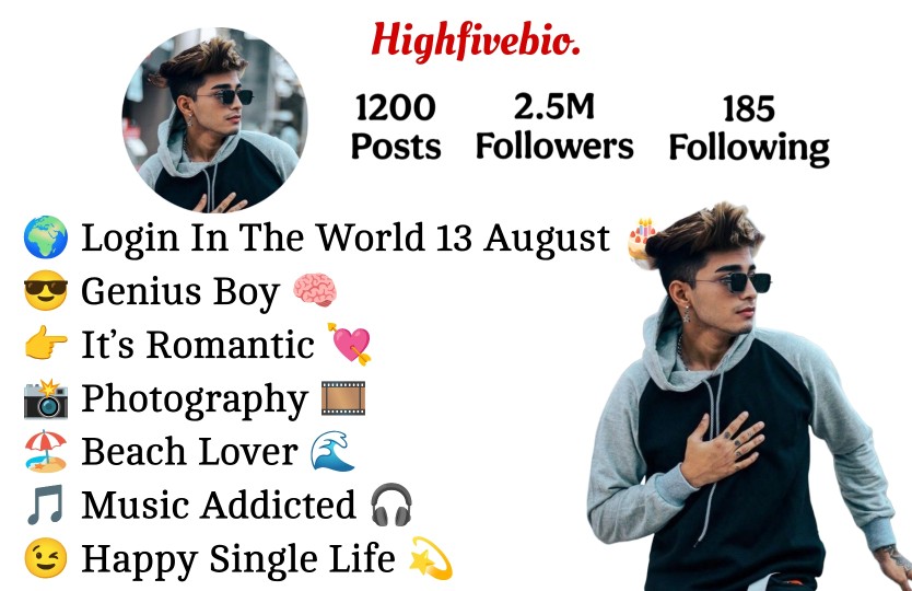 Instagram Bio For Boys