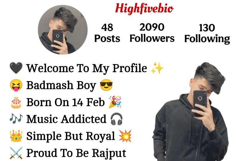 Rajput Bio For Instagram